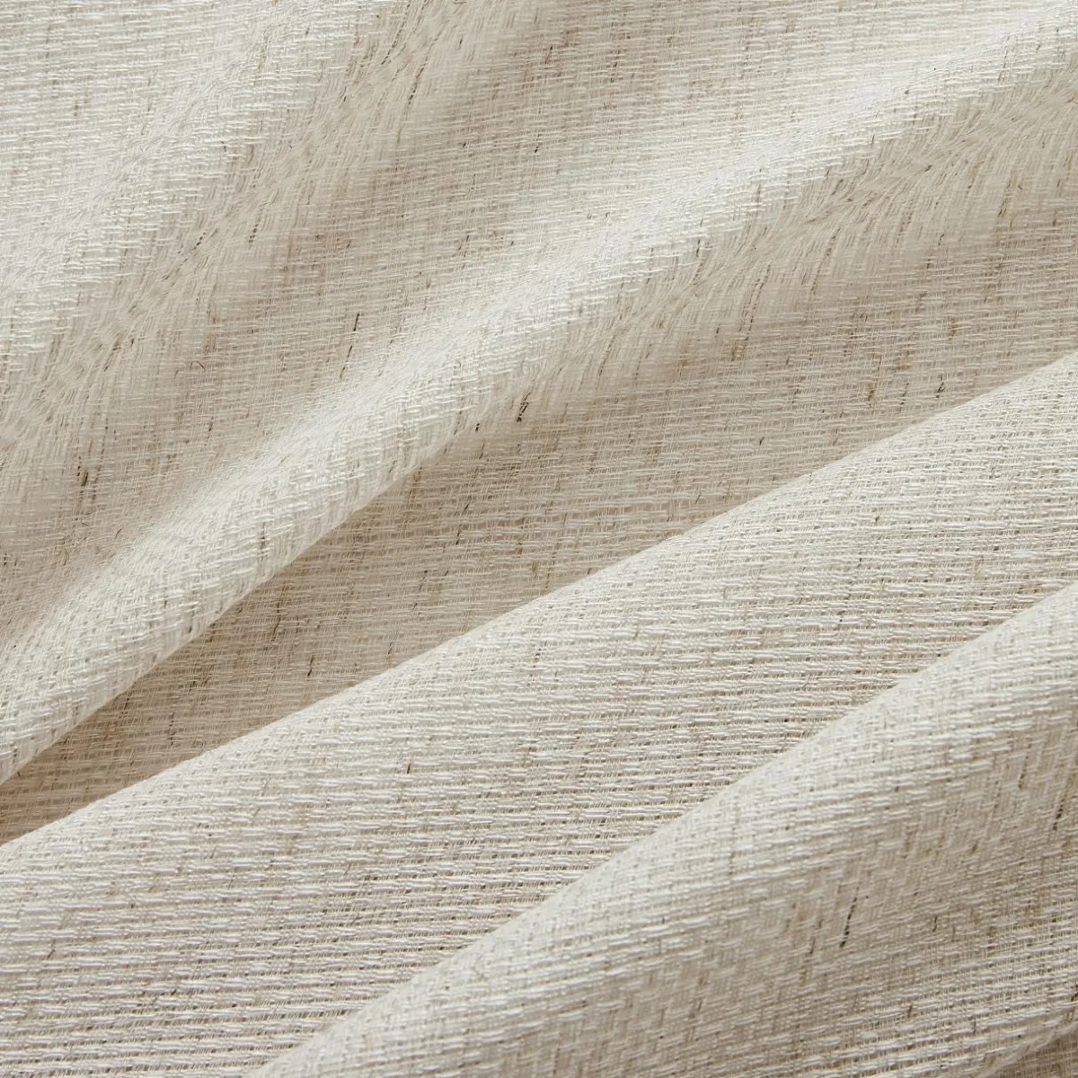 EMINZA Voilage œillets effet lin (140 x 240 cm) Luca Beige New