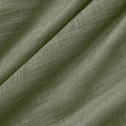 EMINZA Voilage œillets effet lin (140 x 240 cm) Robin Vert romarin Clearance