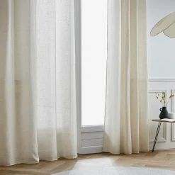 EMINZA Voilage œillets effet lin (140 x 280 cm) Luca Beige Best