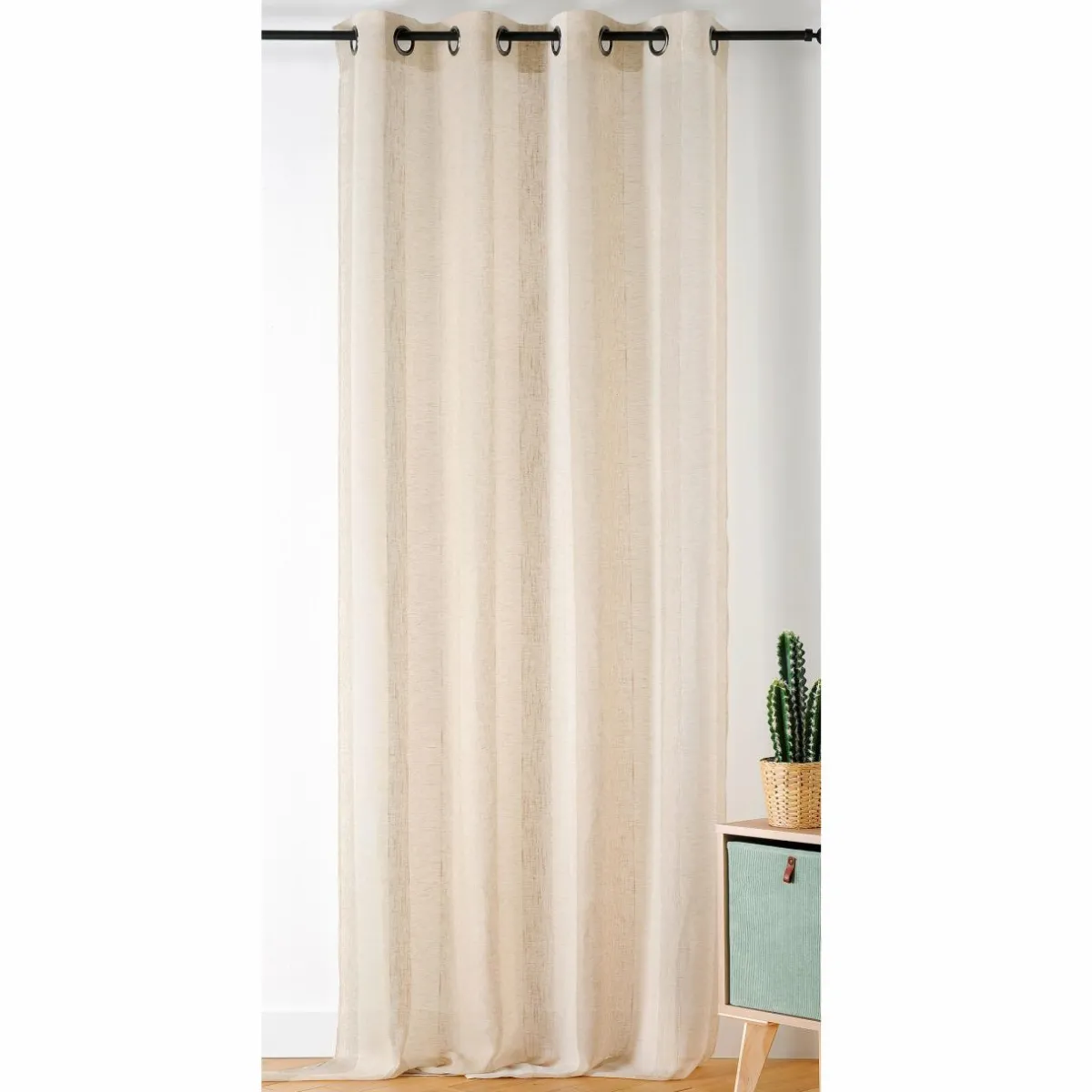 LINDER Voilage lin (140 x 280 cm) Kansas Ecru Clearance