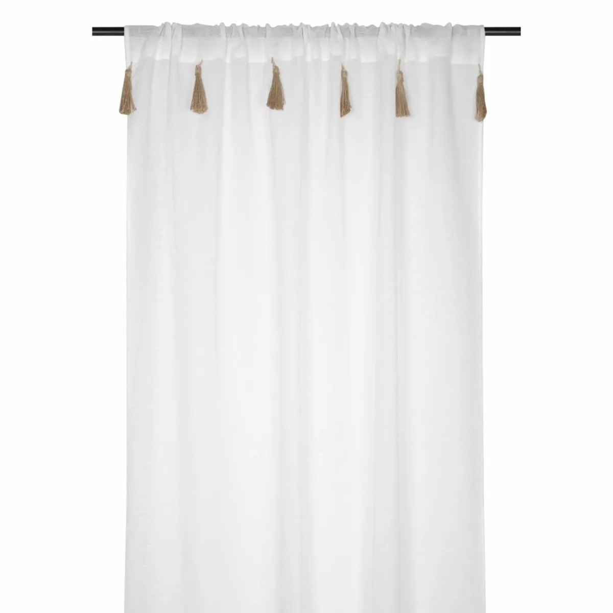 STOF Voilage passe-tringle (140 x 260 cm) Ibiza Ecru Clearance