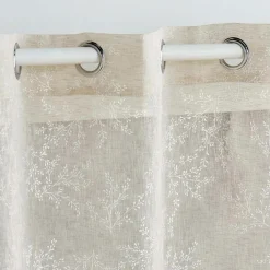 DOUCEUR D'INTERIEUR Voilage tissé (140 x 280 cm) Karla Taupe Discount