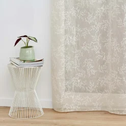 DOUCEUR D'INTERIEUR Voilage tissé (140 x 240 cm) Karla Taupe Best